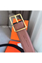 Hermes Brown Saddle 38MM Reversible Belt Replica