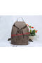 Hermes Calfskin Leather Backpack H1718 Grey Replica