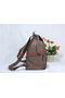Hermes Calfskin Leather Backpack H1718 Grey Replica