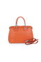 Hermes Calfskin Leather Shoulder Bag H0322 Orange Replica
