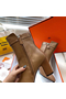Hermes Camel Joueuse Ankle Boots Replica