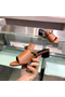 Hermes Candy 40mm Sandals In Brown Calfskin Replica