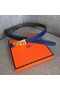 Hermes Collier de Chien belt buckle & Reversible leather strap 24 mm H0521 blue Replica