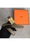 Hermes Collier de Chien belt buckle & Reversible leather strap 24 mm H0521 grey Replica