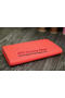 Hermes Compact Passport Holder Original Leather Wallet Light Red Replica