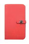 Hermes Compact Passport Holder Original Leather Wallet Light Red Replica