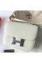Hermes Constance 1-18 Mirror Bag In Vert Fizz Epsom Calfskin Replica