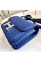 Hermes Constance 18 Handmade Bag In Blue Ostrich Leather Replica