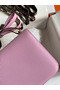 Hermes Constance 18 Handmade Bag In Mauve Sylvestre Epsom Calfskin Replica