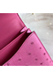 Hermes Constance 18 Handmade Bag In Pink Ostrich Leather Replica
