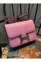 Hermes Constance Bag Calfskin Leather H9978 Pink Replica