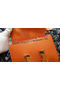 Hermes Constance Bag Litchi Leather H9999L Orange Replica