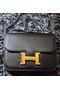 Hermes Constance Bag Smooth Leather H9998S Black Replica