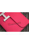 Hermes Constance Long Wallets Original Leather HA909 Rose Wallets Replica