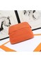 Hermes Cosmetic Bag H3699 Orange Replica