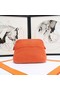 Hermes Cosmetic Bag H3699 Orange Replica