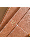 Hermes Dogon Duo Wallet In Gold Clemence Leather Replica