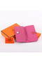 Hermes Dogon Togo Leather Wallet Travel Case A808 Roseo Replica