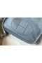 Hermes Evelyne III 29 PM Bag In Blue Lin Clemence Leather Replica