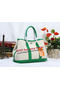 Hermes Garden Party 30cm Tote Bag Canvas Light Green Replica