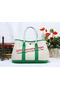 Hermes Garden Party 30cm Tote Bag Canvas Light Green Replica