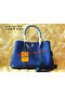 Hermes Garden Party 30cm Tote Bags Original Leather Blue Replica