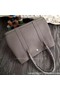 Hermes Garden Party 36cm 30cm Tote Bag Original Leather Dark Grey Replica