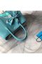 Hermes Garden Party 36cm 30cm Tote Bag Original Leather Light Blue Replica