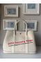 Hermes Garden Party 36CM Bag Canvas Leather H11M OffWhite Replica