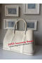 Hermes Garden Party 36CM Bag Canvas Leather H11M OffWhite Replica