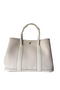Hermes Garden Party 36CM Bag Canvas Leather H11M OffWhite Replica