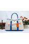 Hermes Garden Party 36cm Tote Bag Canvas Blue Replica