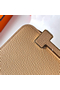 Hermes Geta Handmade Bag In Chai Chevre Mysore Leather Replica