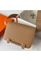 Hermes Geta Handmade Bag In Chai Chevre Mysore Leather Replica