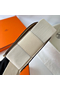 Hermes Geta Handmade Bag In Nata Chevre Mysore Leather Replica