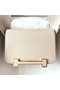 Hermes Geta Handmade Bag In Nata Chevre Mysore Leather Replica