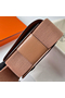 Hermes Geta Handmade Bag In Quebracho Chevre Mysore Leather Replica