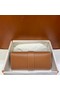Hermes H Medor swift Leather Clutch 37566 brown&gold hardware Replica