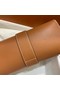 Hermes H Medor swift Leather Clutch 37566 brown&gold hardware Replica