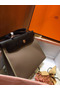 Hermes Herbag Zip 31cm Bag In Black And Taupe Replica
