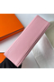 Hermes HSS Kelly Pochette Bicolor Bag in Pink and Craie Swift Calfskin Replica
