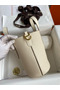 Hermes In The Loop 18 Handmade Bag in Craie Clemence Leather Replica