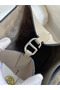 Hermes In The Loop 18 Handmade Bag in Gris Asphalt Clemence Leather Replica