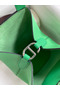 Hermes In The Loop 18 Handmade Bag in Vert Comics Clemence Leather Replica