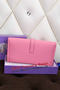 Hermes Jige Clutch Bag Calfskin Leather H258 Pink Replica