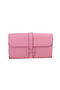 Hermes Jige Clutch Bag Calfskin Leather H8057 Pink Replica