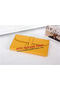 Hermes Jige Clutch Bag Calfskin Leather HQ864 Yellow Replica