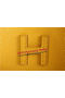 Hermes Jige Clutch Bag Calfskin Leather HQ864 Yellow Replica