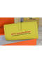 Hermes Jige Clutch Bag Calfskin Leather Lemon Replica