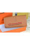 Hermes Jige Clutch Bag Calfskin Leather Wheat Replica